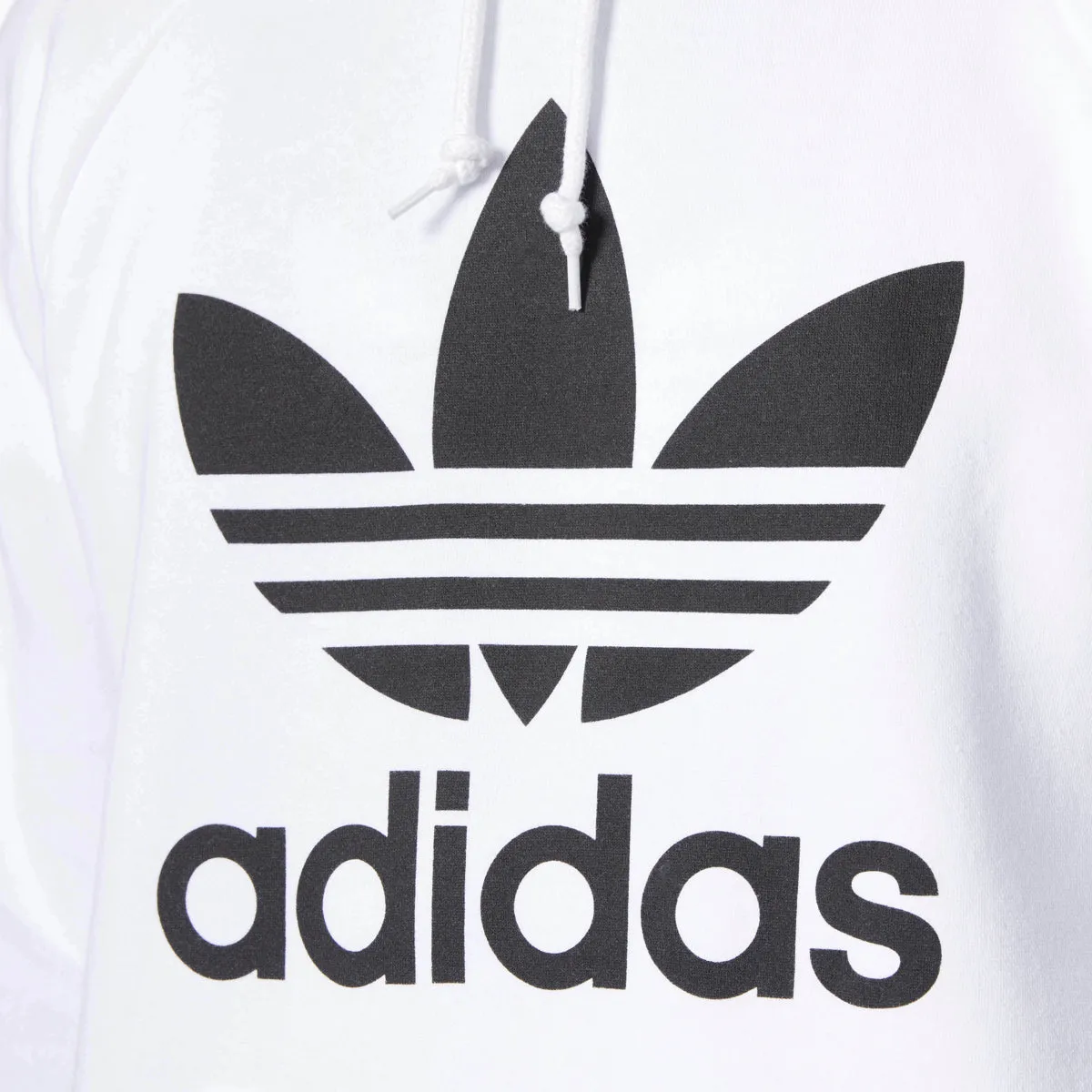 Adidas Originals Trefoil Men's Pullover Hoodie White/Black