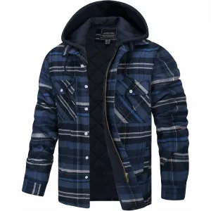 Arctic Plaid Hooded Jacket