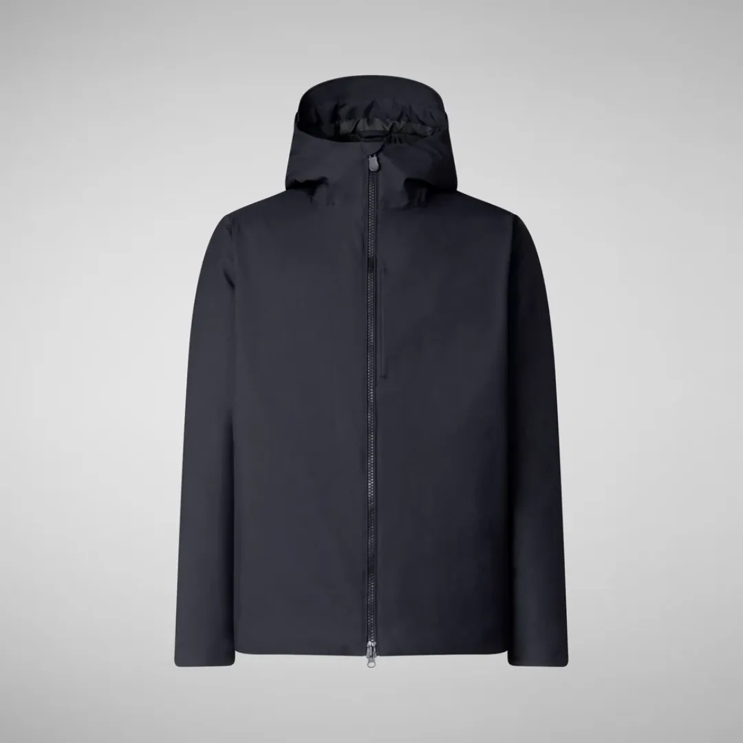Barnaby Hooded Jacket (Blue Black)