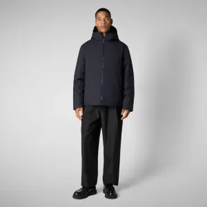 Barnaby Hooded Jacket (Blue Black)