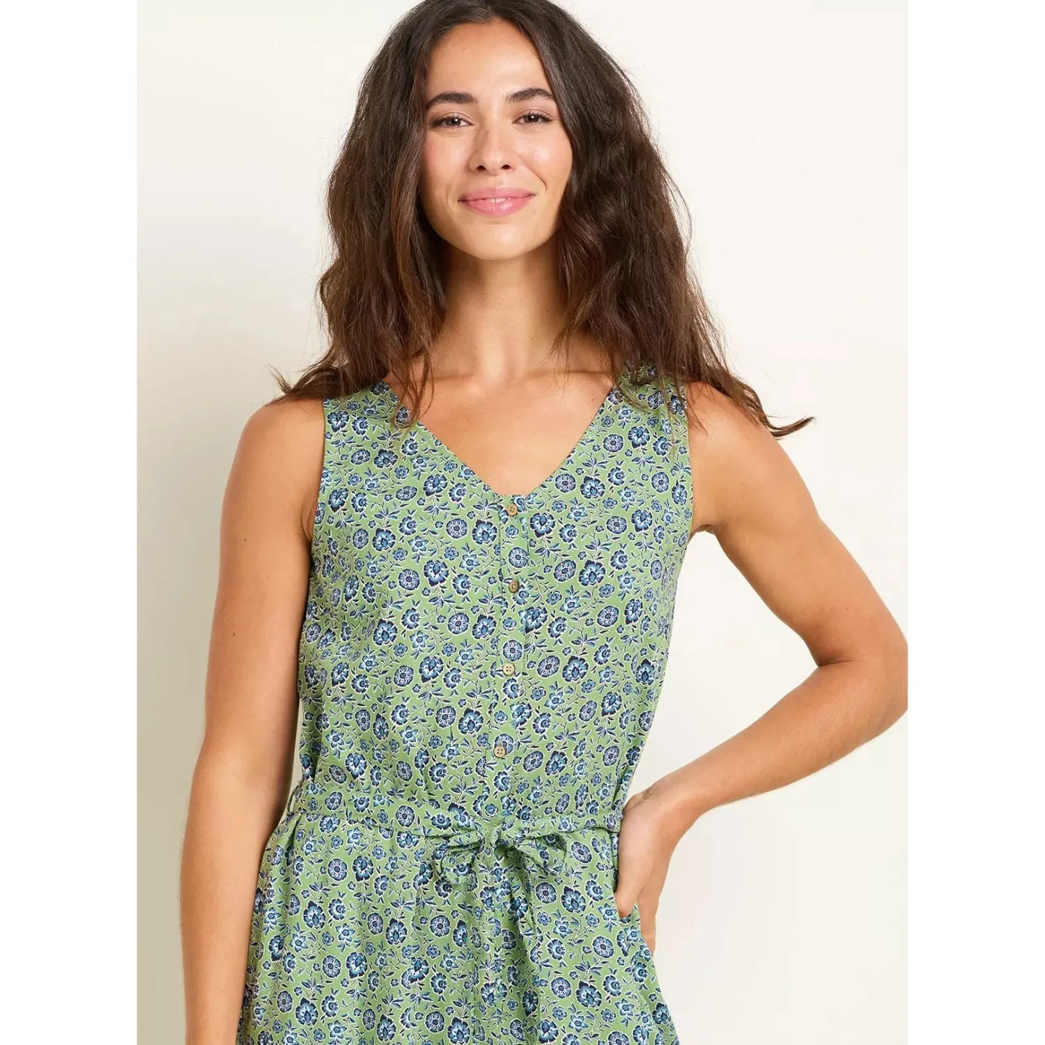 Brakeburn 12 Green Elsie Jumpsuit