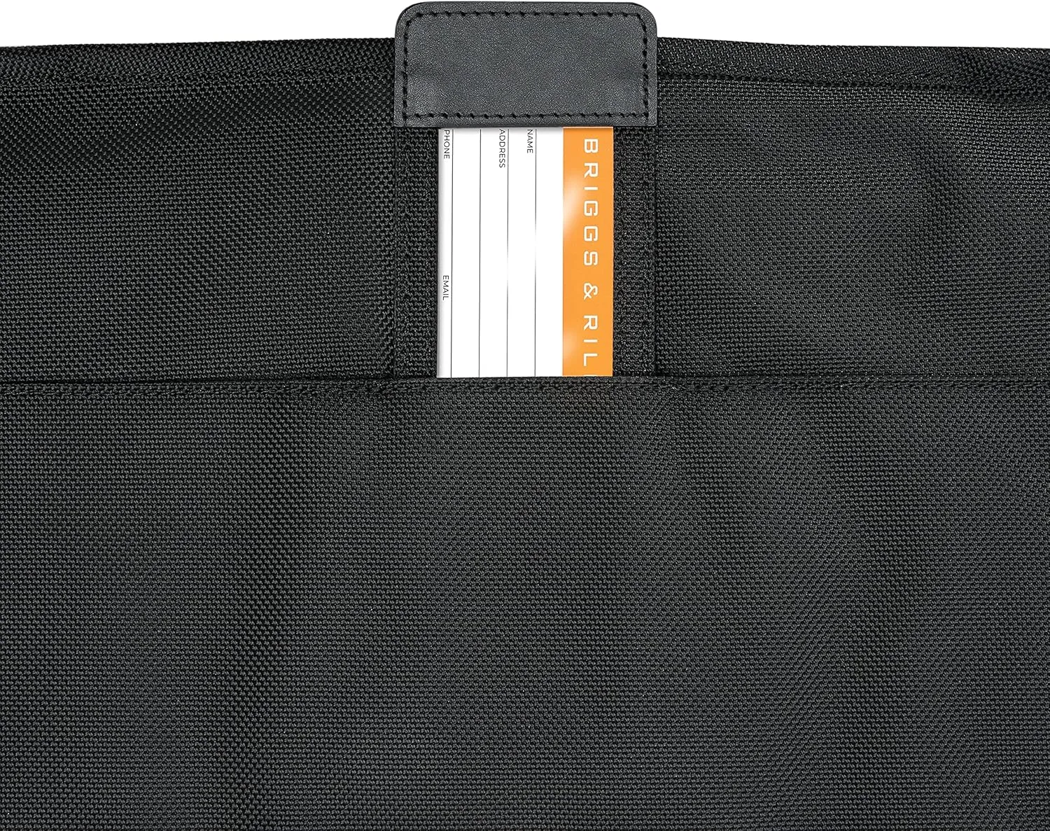 Briggs & Riley Classic Garment Bag for Hanging Clothes - Suit & Dress Travel Bag for Men & Women, Wrinkle Reducing Luggage for Shirts, Tuxedos, & Coats, Smooth Zipper - Baseline Collection, Black