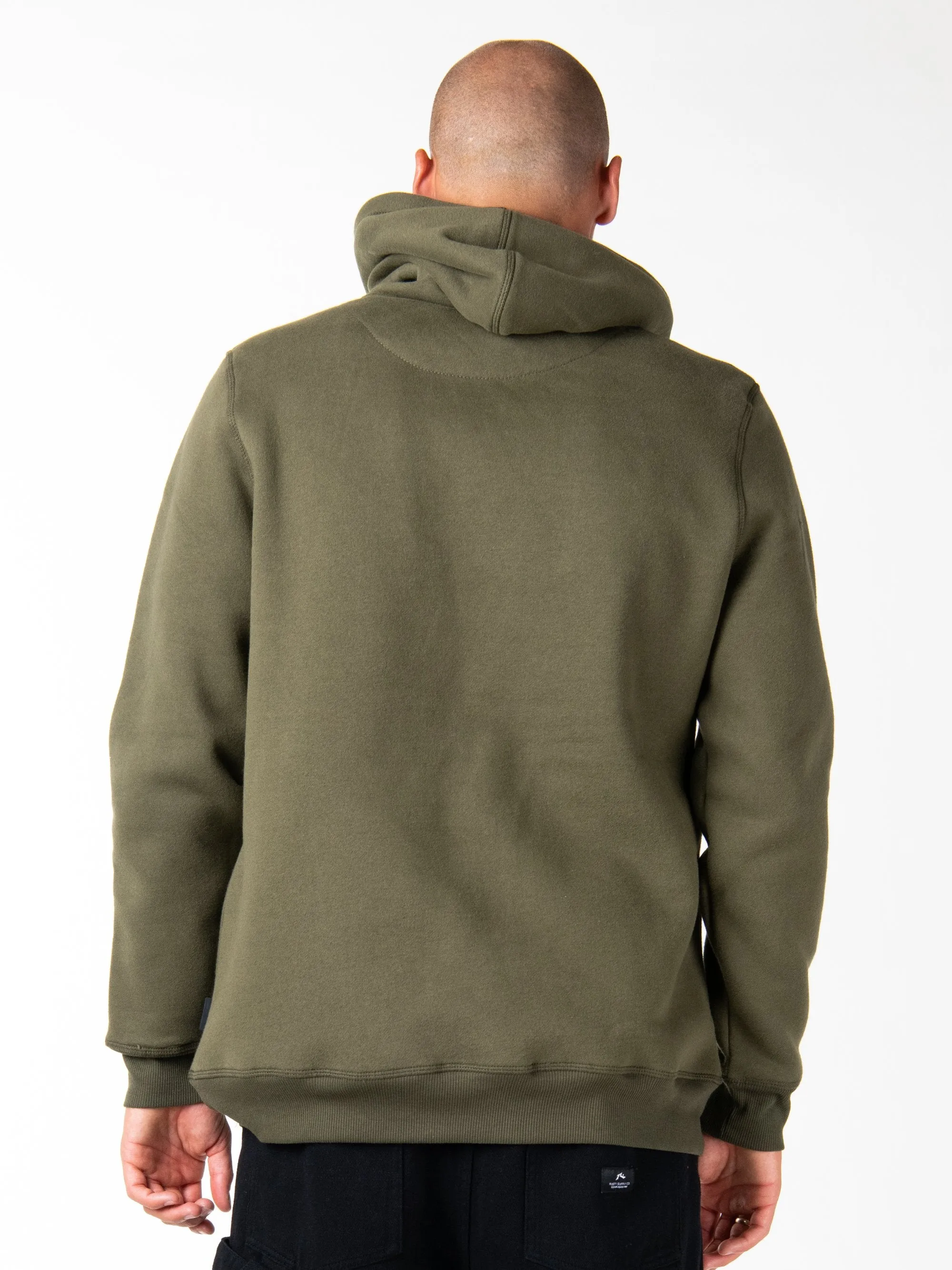 Bull Bar Hooded Fleece - Four Leaf Clover