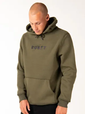 Bull Bar Hooded Fleece - Four Leaf Clover
