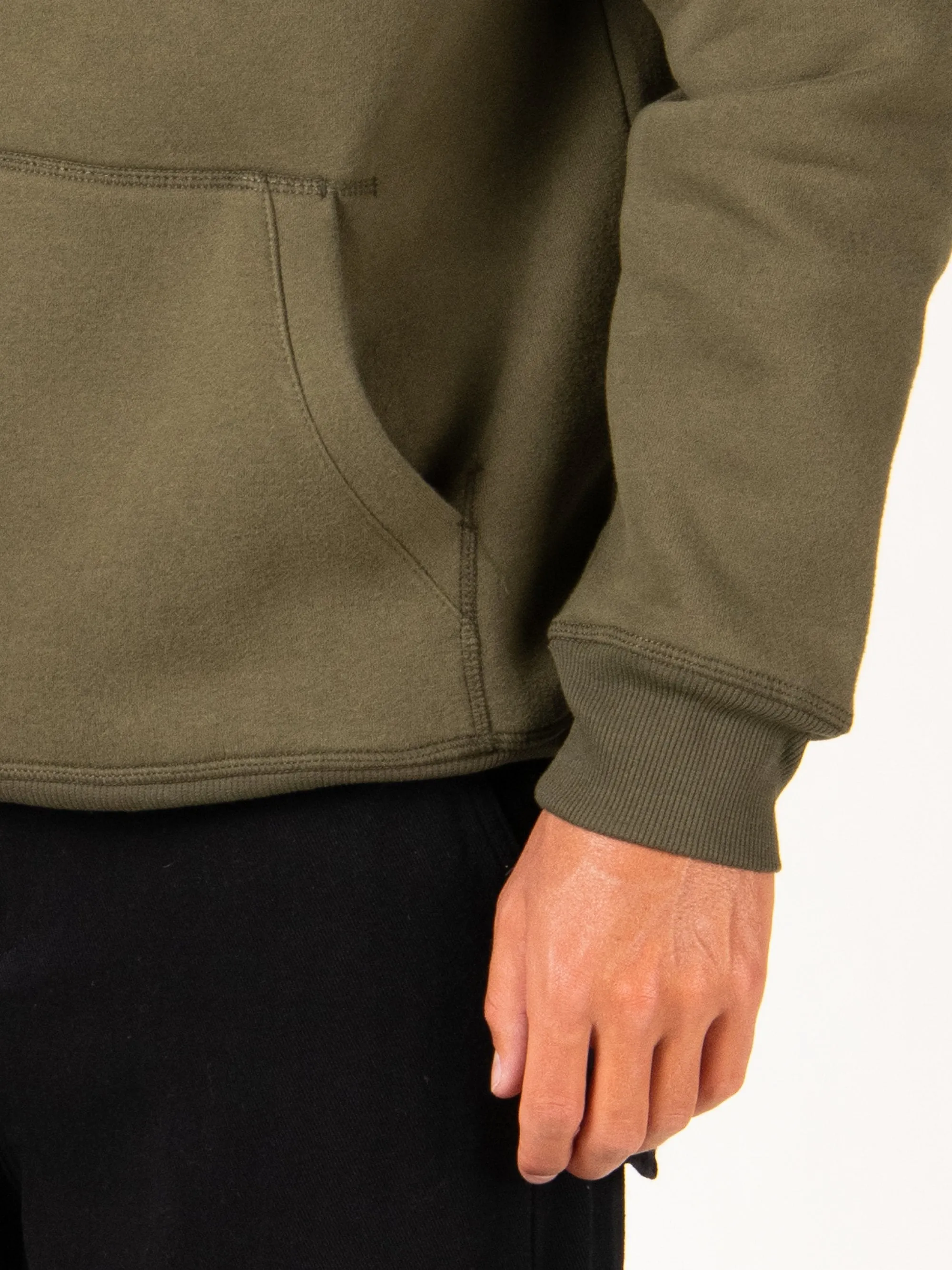 Bull Bar Hooded Fleece - Four Leaf Clover