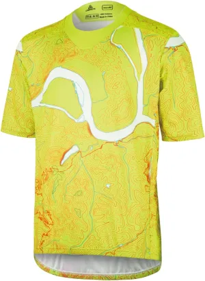 CEROTIPOLAR Men's Loose Fit Cycling Jersey Bike Shirts 3 Rear Pockets Wicking, Breathable, Fast Dry