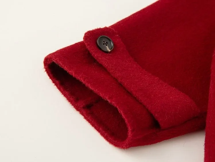 Classic Toggle Wool Hooded Coat