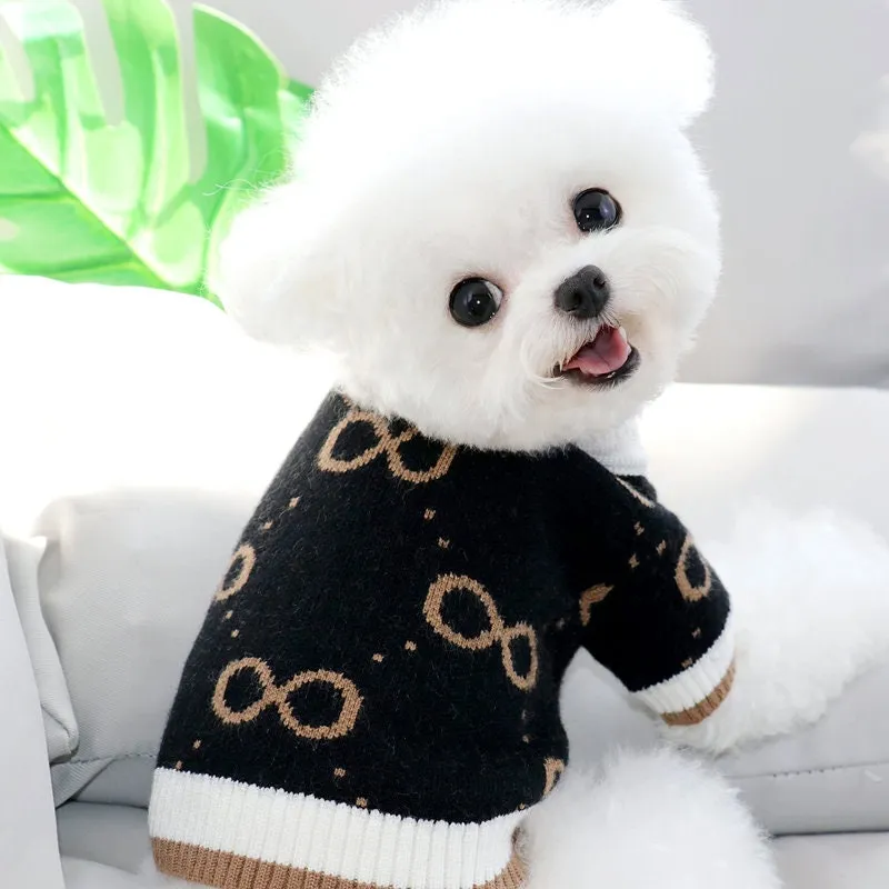 Cozy Button Front Pet Cardigan Sweater