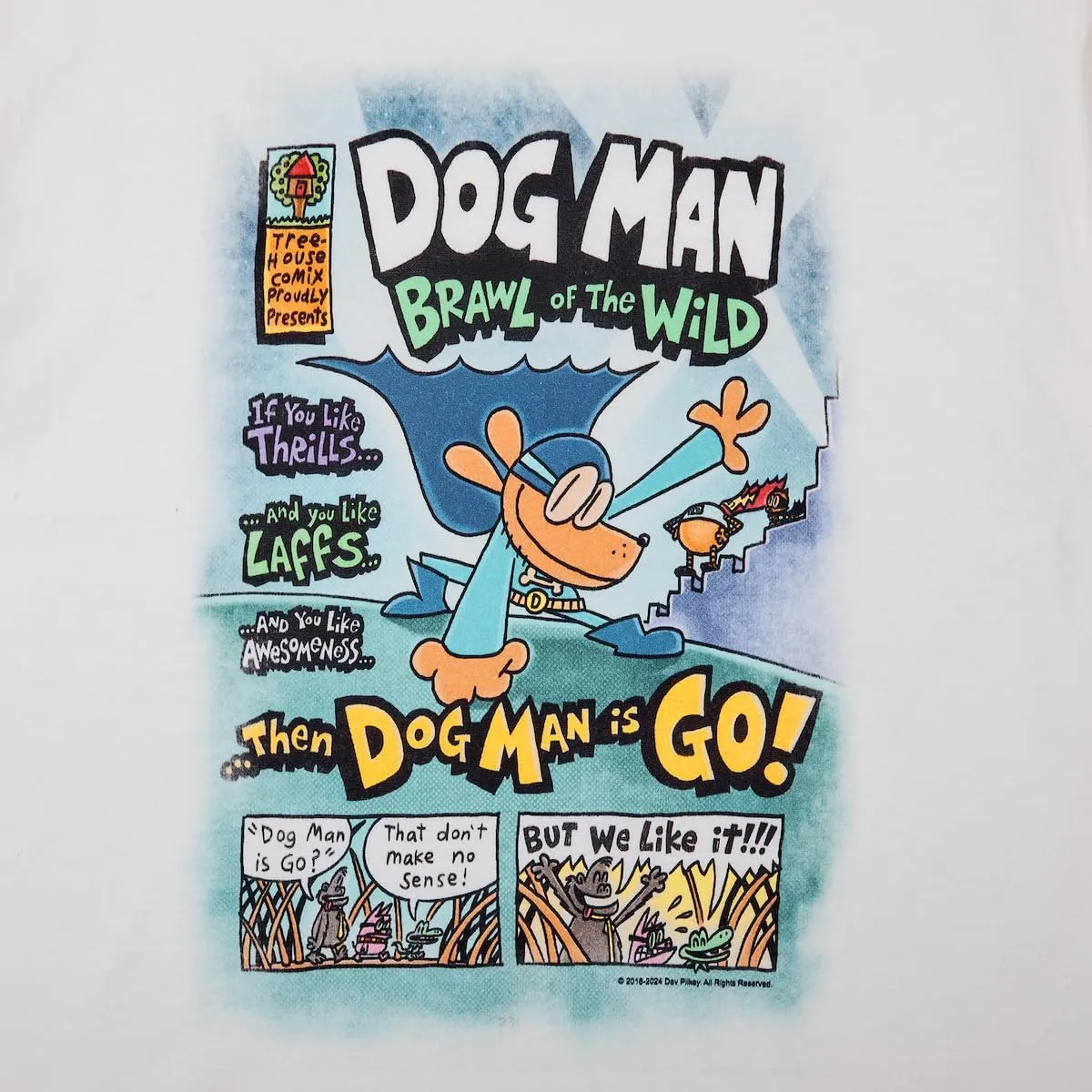 Dog Man Youth 3-Pack T-Shirts