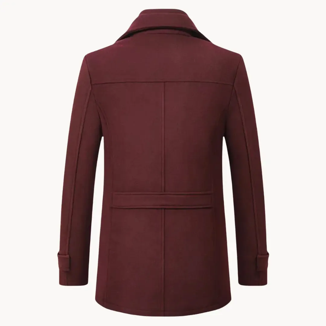 Essential Wool Blend Coat - Cross & Crown
