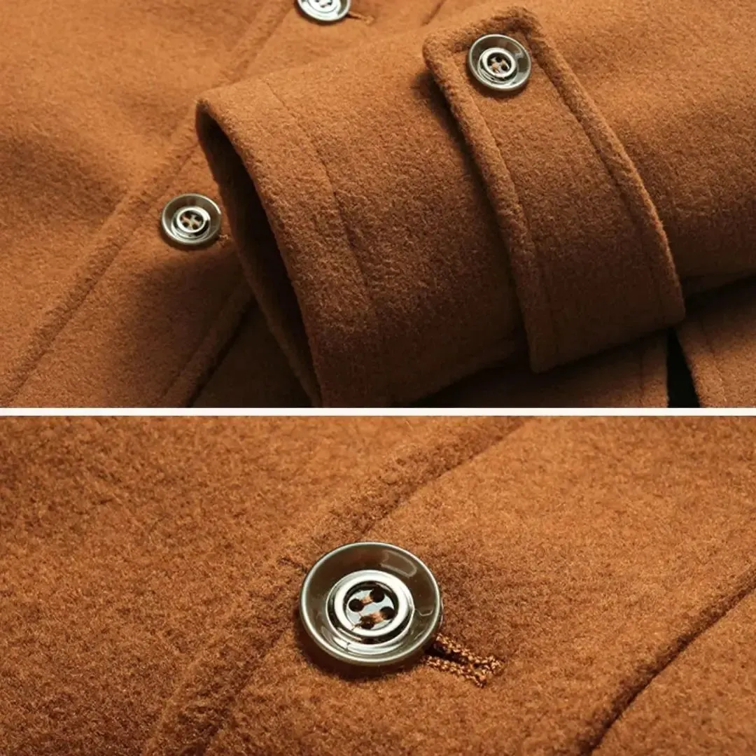 Essential Wool Blend Coat - Cross & Crown