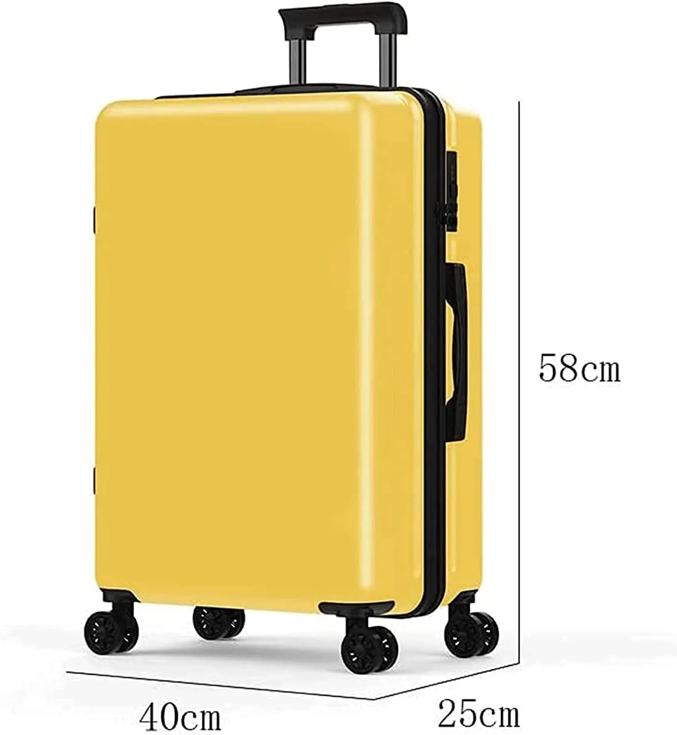 EYPKPL Portable Suitcase Suitcases With Wheels Portable Hard Shell Luggage Security Combination Lock Suitcases Quiet And Smooth Trolley Luggage Smooth to use