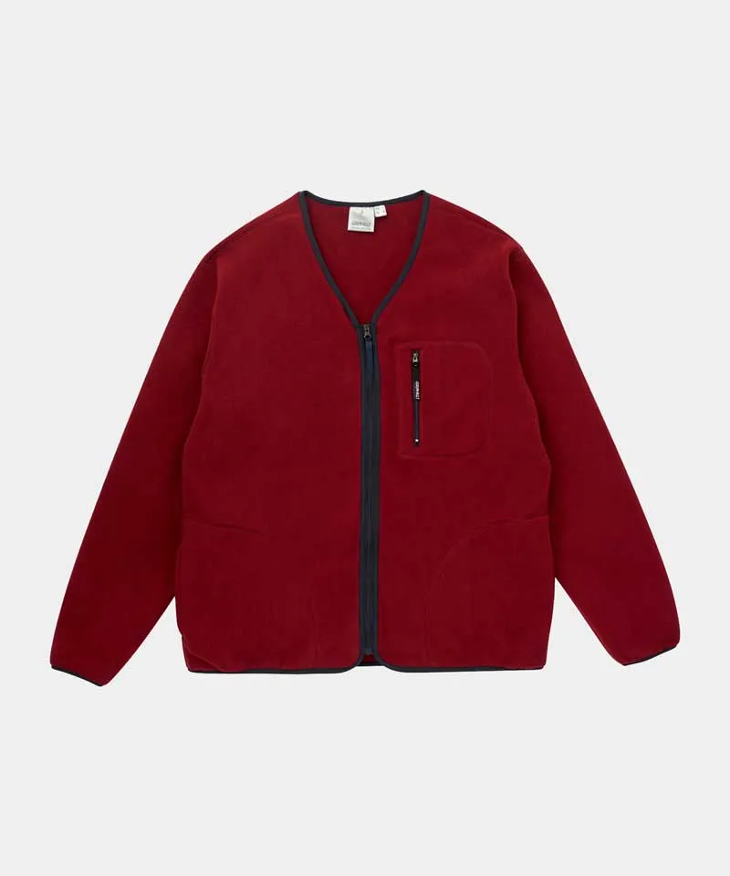 Fleece Cardigan Zip-Up