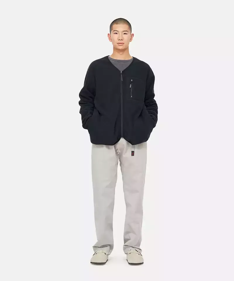 Fleece Cardigan Zip-Up