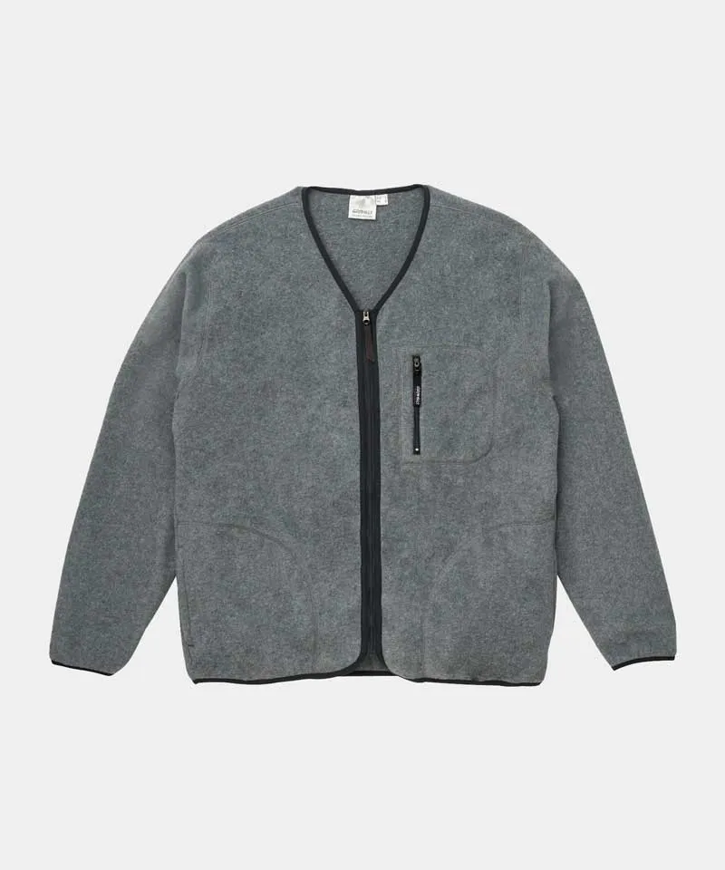 Fleece Cardigan Zip-Up