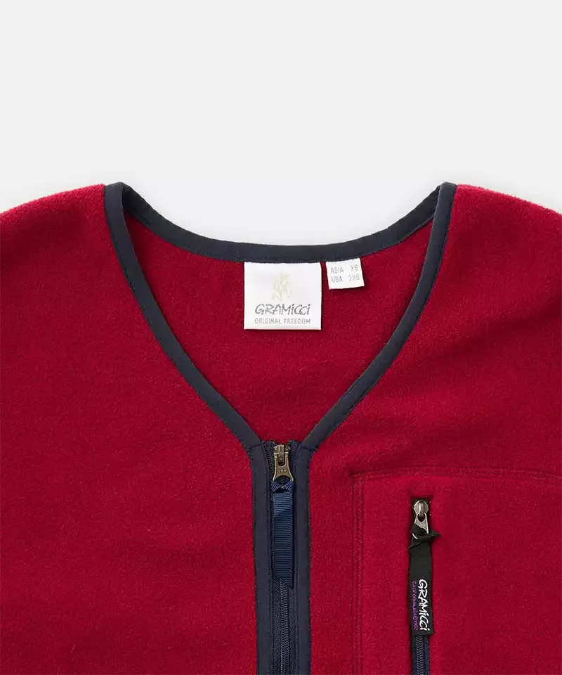 Fleece Cardigan Zip-Up