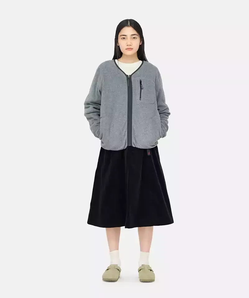 Fleece Cardigan Zip-Up