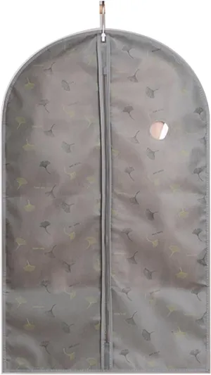 Garment Bags, Clothes Cover with Smooth Zipper Design, Translucent Material, Suitable for Shirts, Suits, Jackets(Gray,60x135cm x53in)