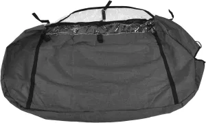 Hanging Garment Bag, Clear, Dust Proof 600D Oxford Cloth, Large Capacity Clothes Storage Cover for Closet Travel, with Transparent Window, Smooth and Reinforced Hand