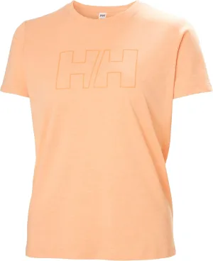 Helly-Hansen HH Tech Logo T-Shirt for Women, Lightweight Sweatshirt, Breathable, Quick-Dry Fabric, Casual Activewear
