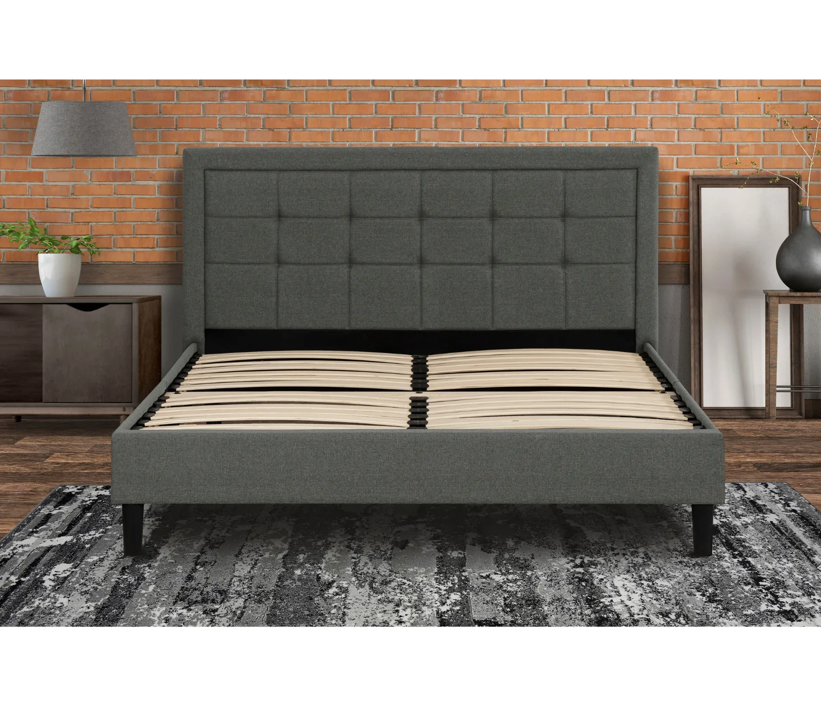 Idalia Upholstered Platform King Bed