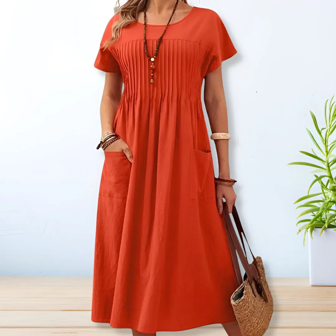 Jacqueline  Relaxed Fit Day Dress
