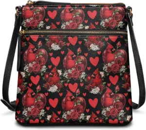 Leather Shoulder Bag with Smooth Zipper for Women Ladies Daily Use