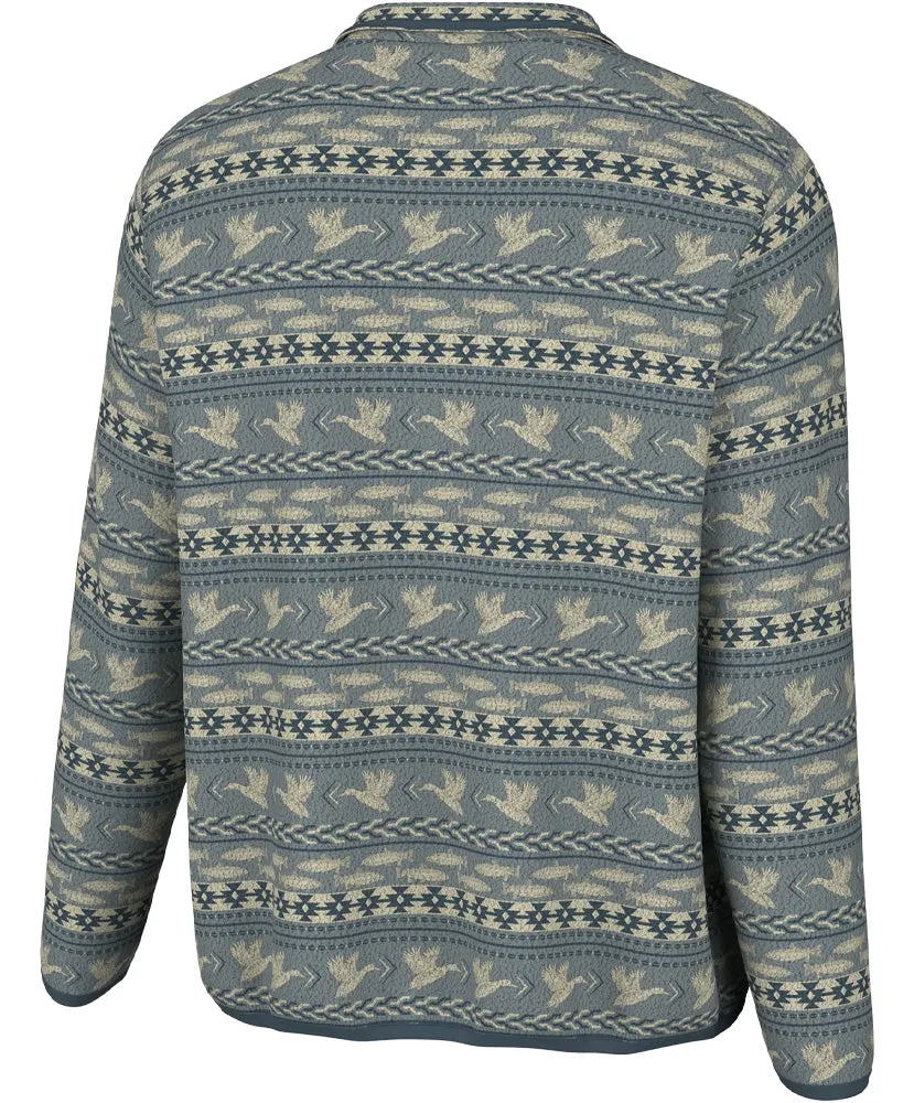 Local Boy - Fish & Duck Aztec Quarter-Snaps