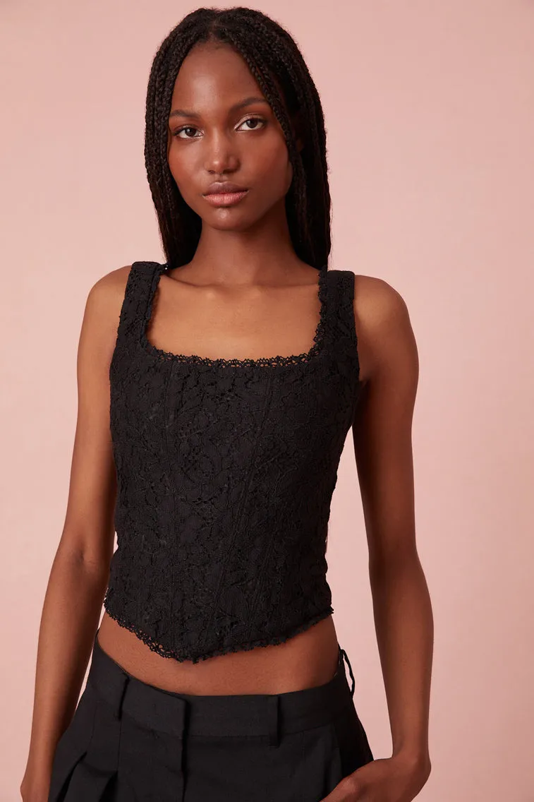 Lorelai Lace Corset Bustier