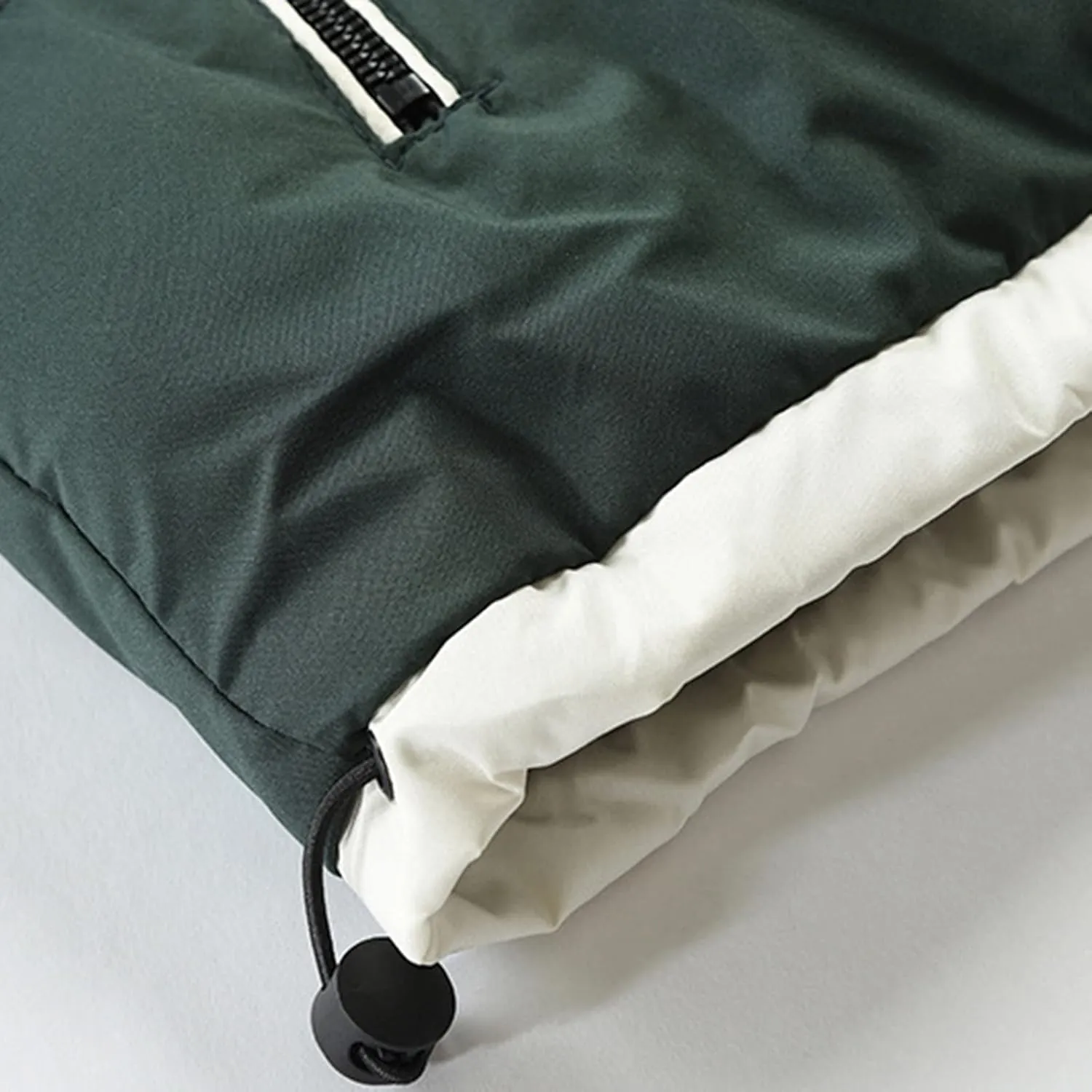 Men Thin Jacket Mens Autumn And Winter Fashion Casual Solid Color Padded Warm Cotton Coat Cotton Jackets Mens
