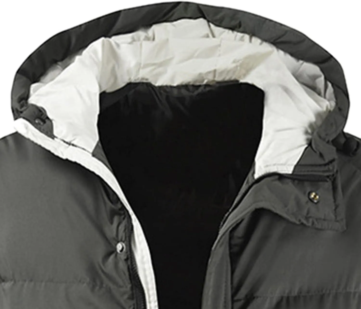 Men Thin Jacket Mens Autumn And Winter Fashion Casual Solid Color Padded Warm Cotton Coat Cotton Jackets Mens