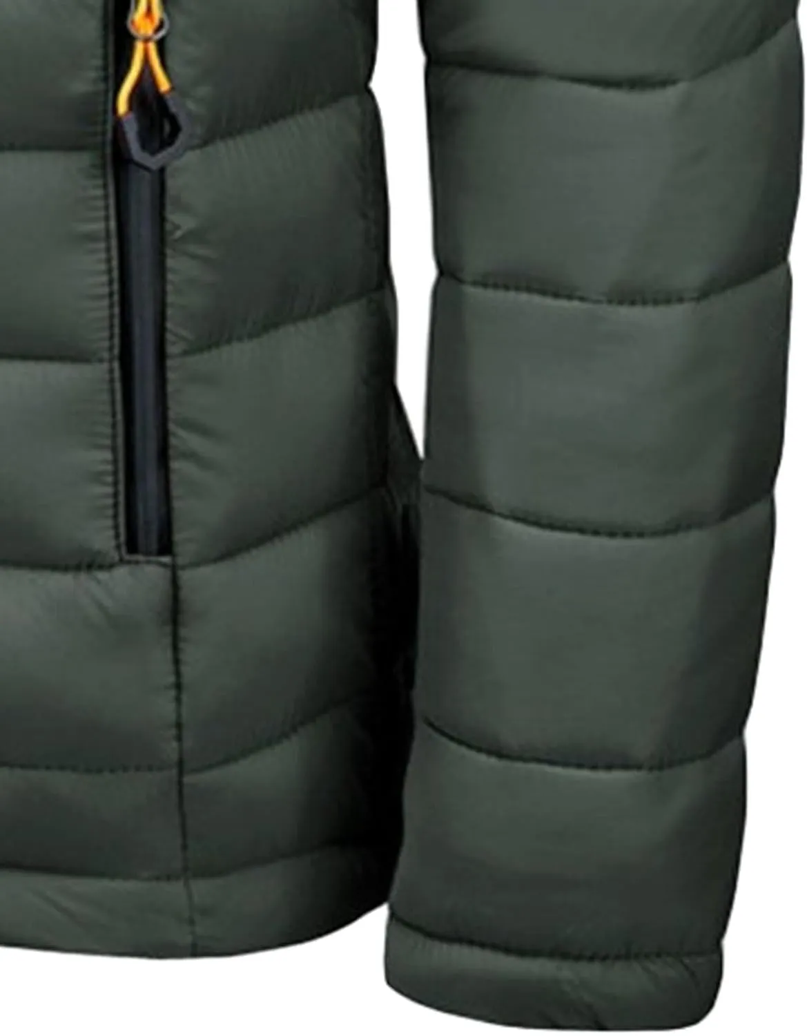 Men's Winter Hooded Jacket Male Lightweight Cotton Padded Jackets With Hood Men Drawstring Quilted Casual Thin Coat