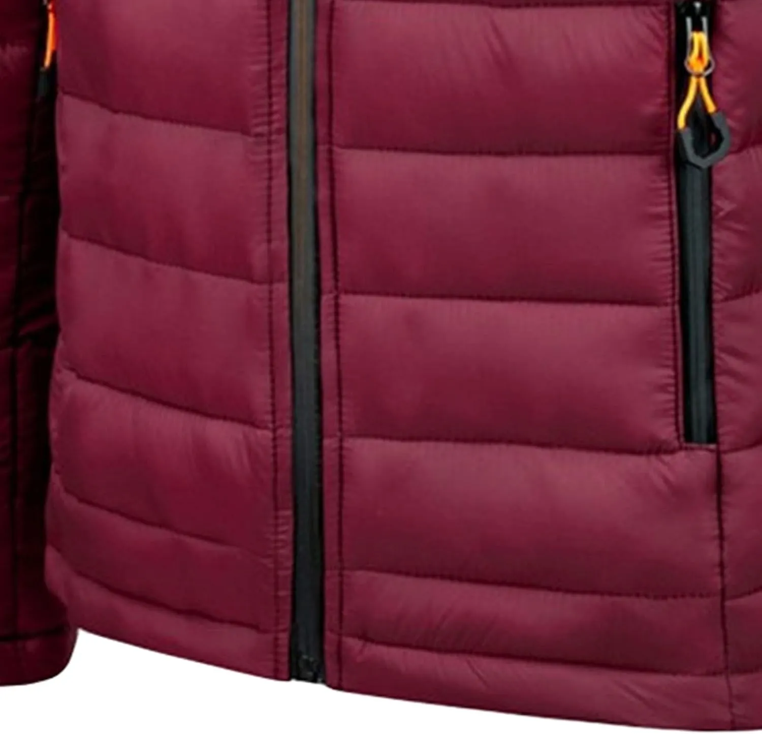 Men's Winter Hooded Jacket Male Lightweight Cotton Padded Jackets With Hood Men Drawstring Quilted Casual Thin Coat