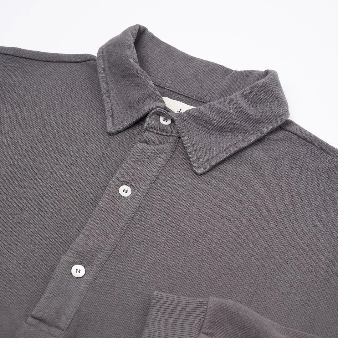 Mesquita Long Sleeve Polo (Ash)