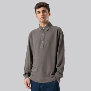 Mesquita Long Sleeve Polo (Ash)