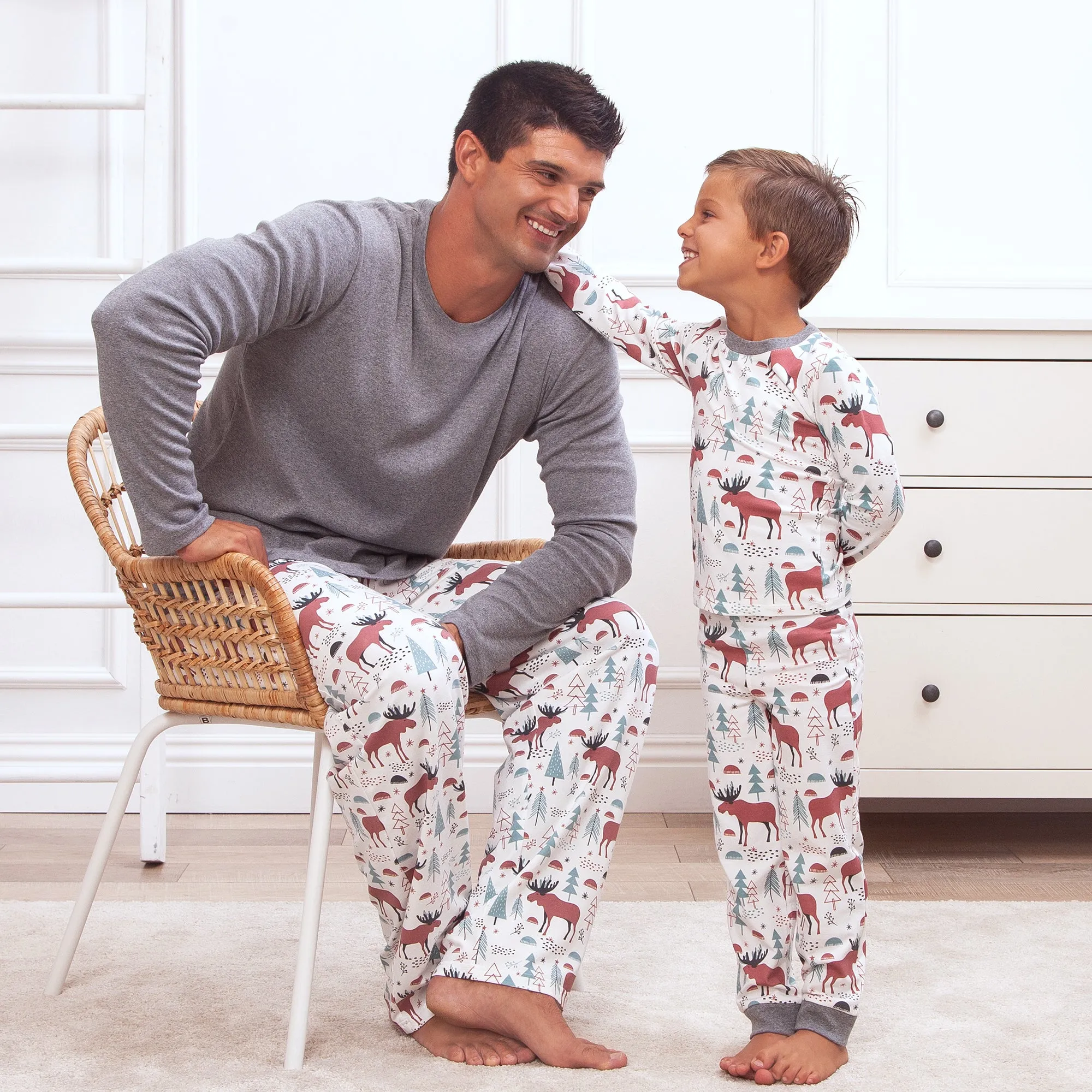 Moose Tracks Boy's Pajama Set
