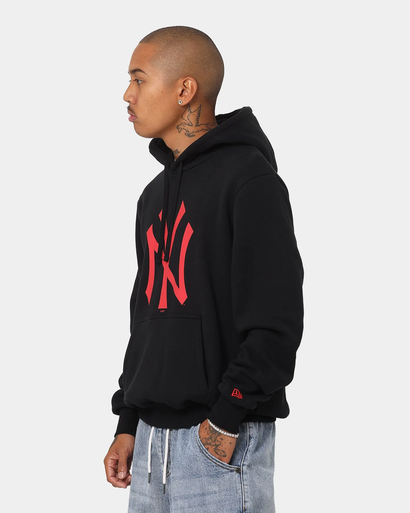 New Era New York Yankees Hoodie Black/Red