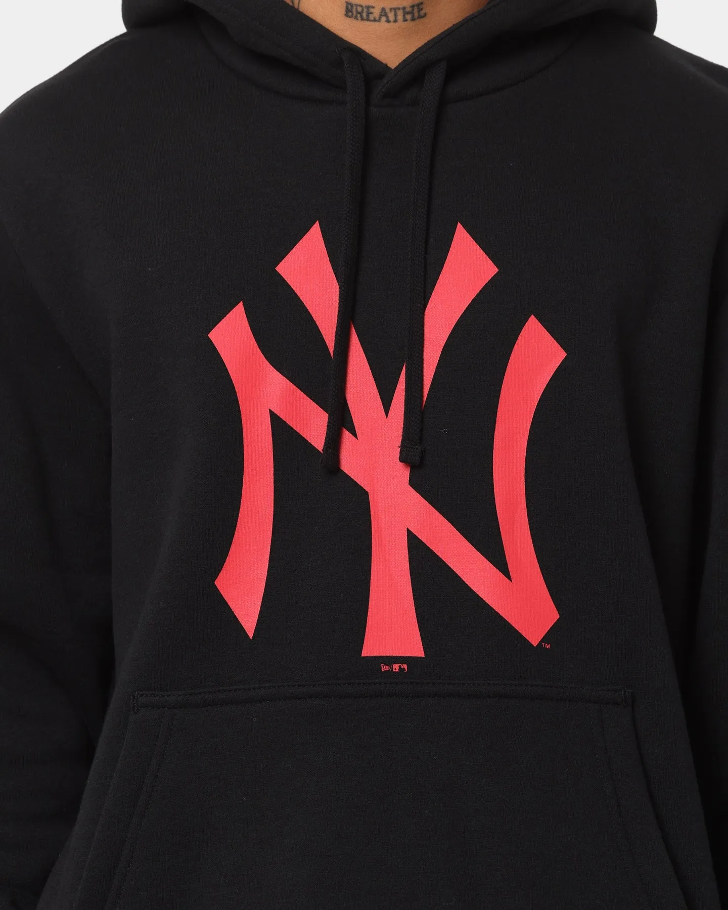New Era New York Yankees Hoodie Black/Red