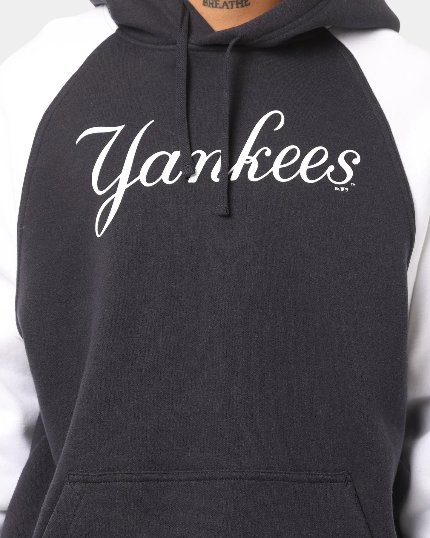 New Era New York Yankees Raglan Hoodie Royal