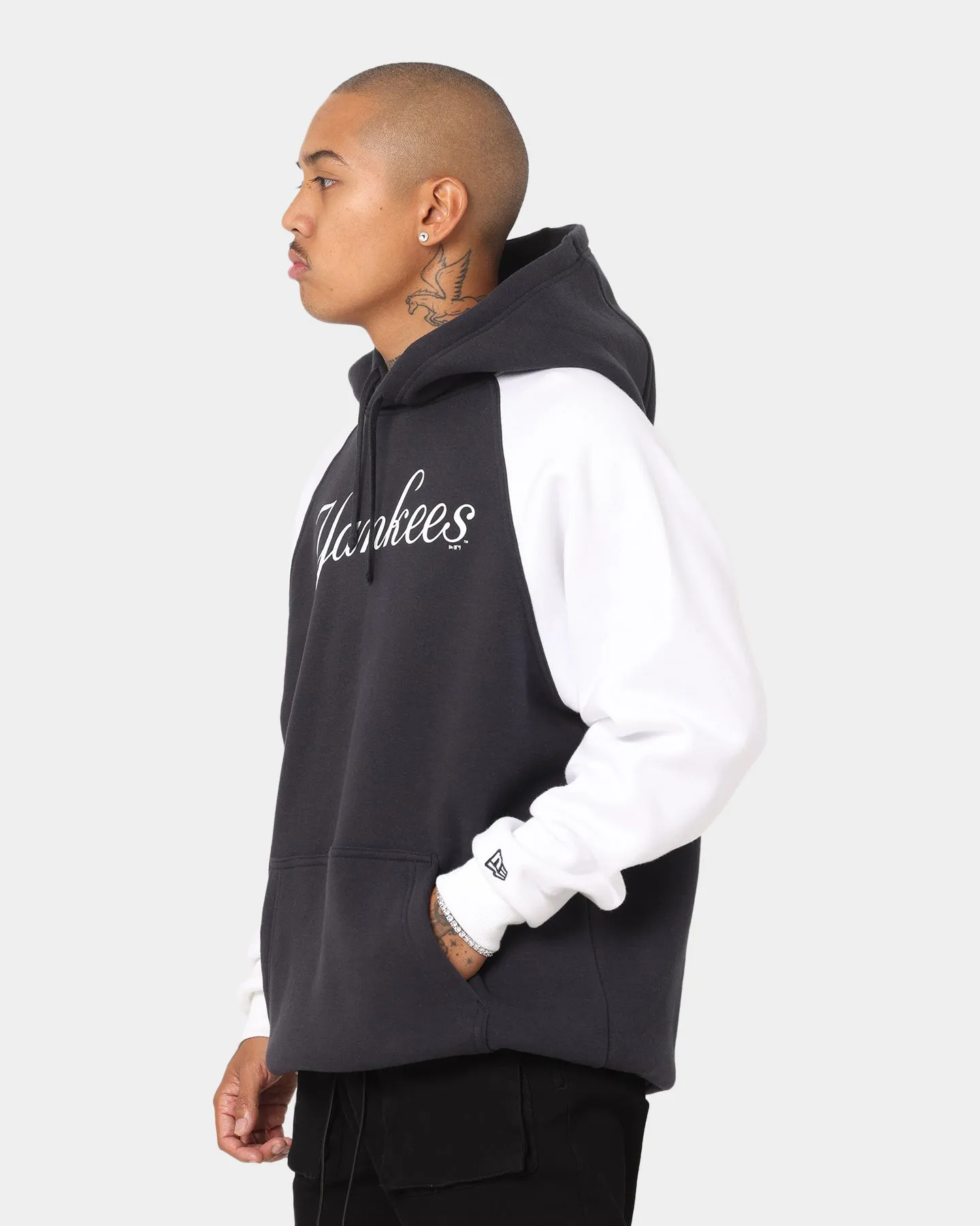 New Era New York Yankees Raglan Hoodie Royal