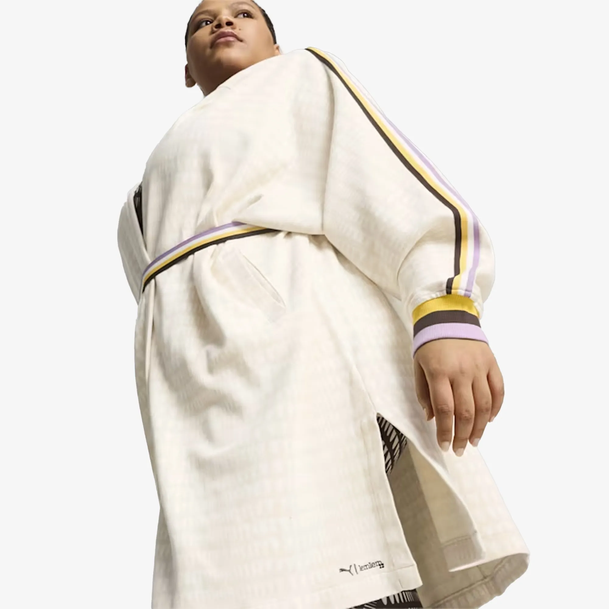 Puma | WMN'S x LEMLEM TRAINING ANORAK COVERUP  { WARM WHITE