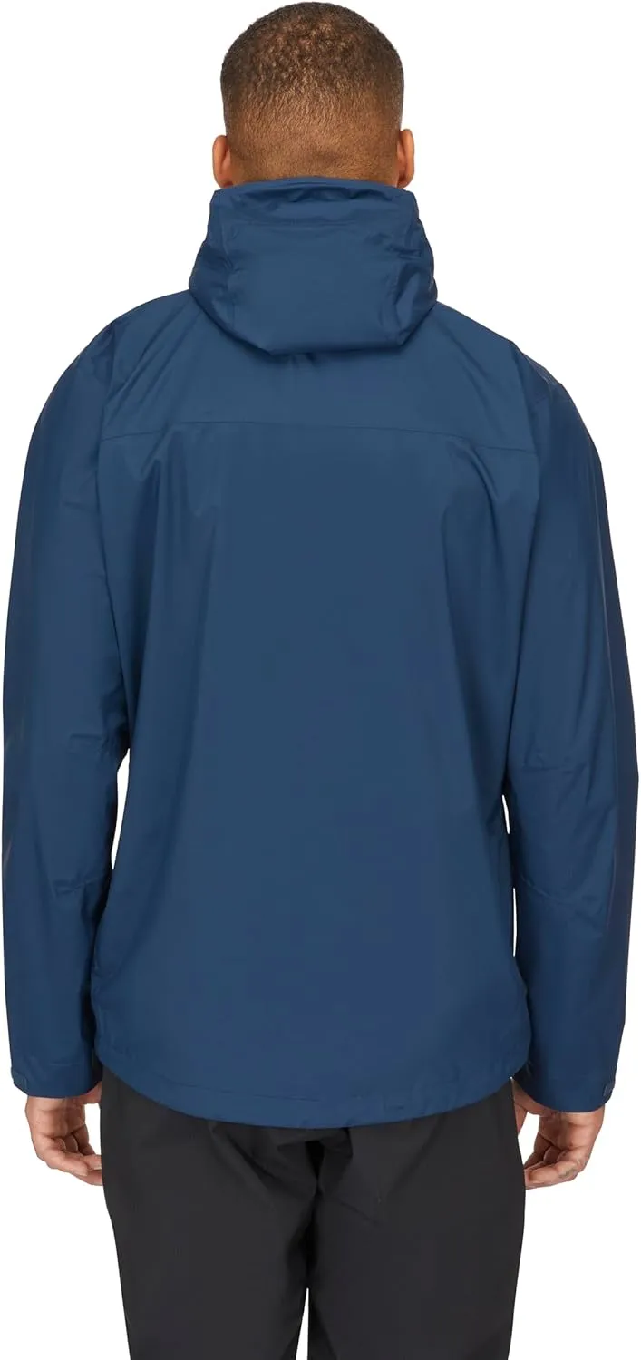 Rab Men's Downpour Plus 2.0 Waterproof Breathable Jacket for Hiking & Climbing