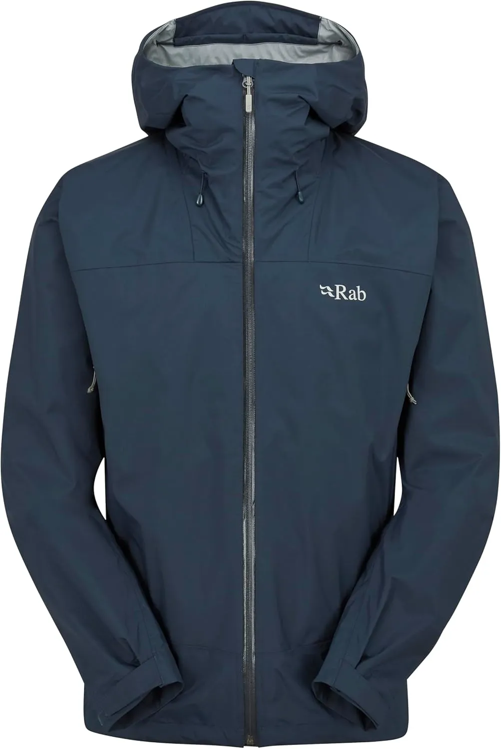 Rab Men's Downpour Plus 2.0 Waterproof Breathable Jacket for Hiking & Climbing