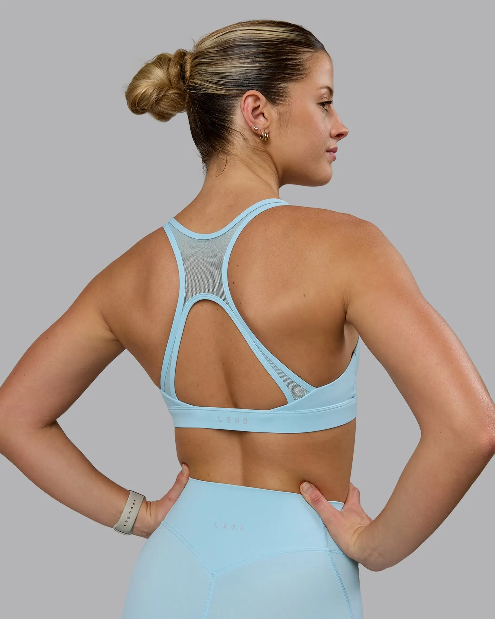 Radiance Sports Bra - Crystal Blue