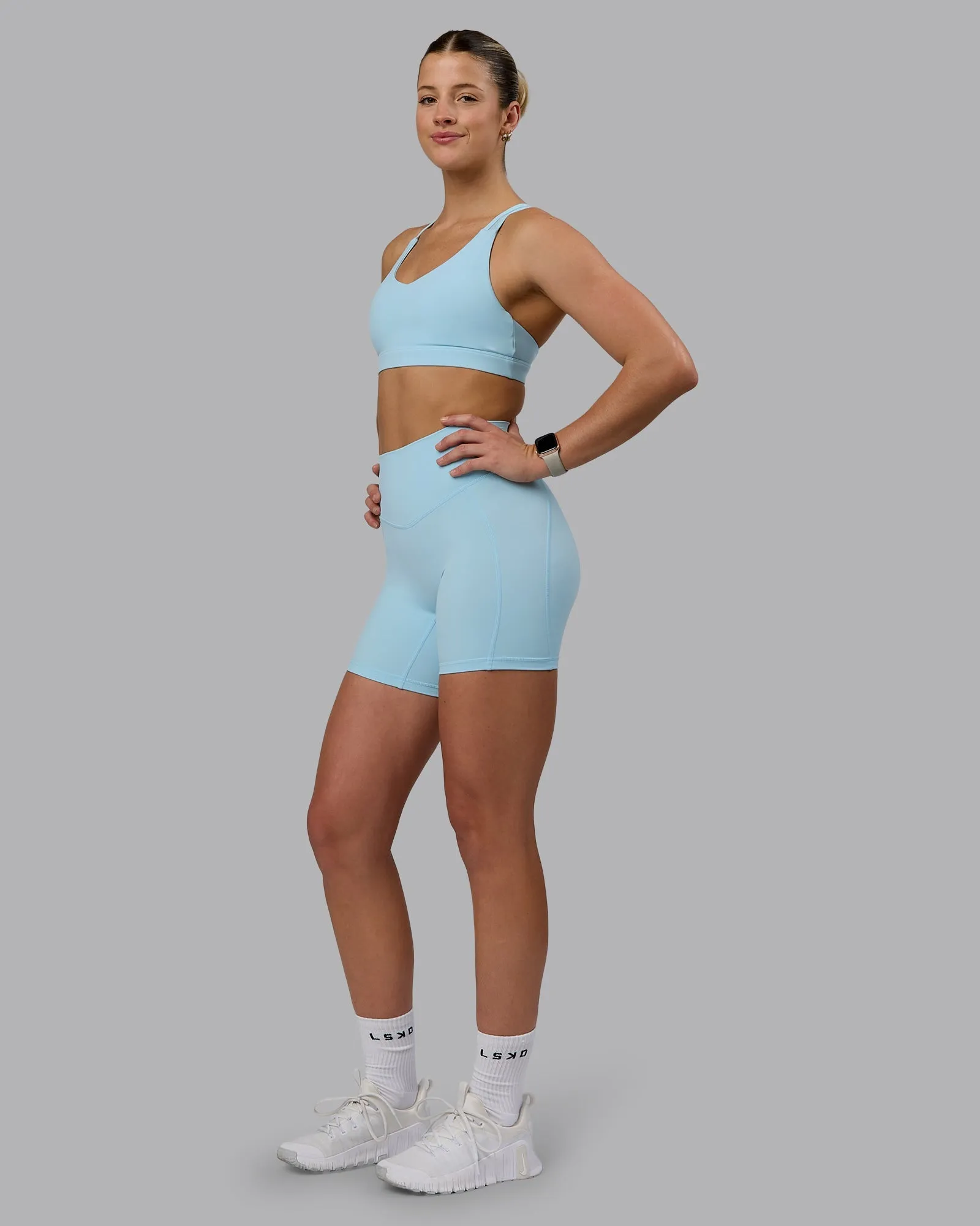 Radiance Sports Bra - Crystal Blue
