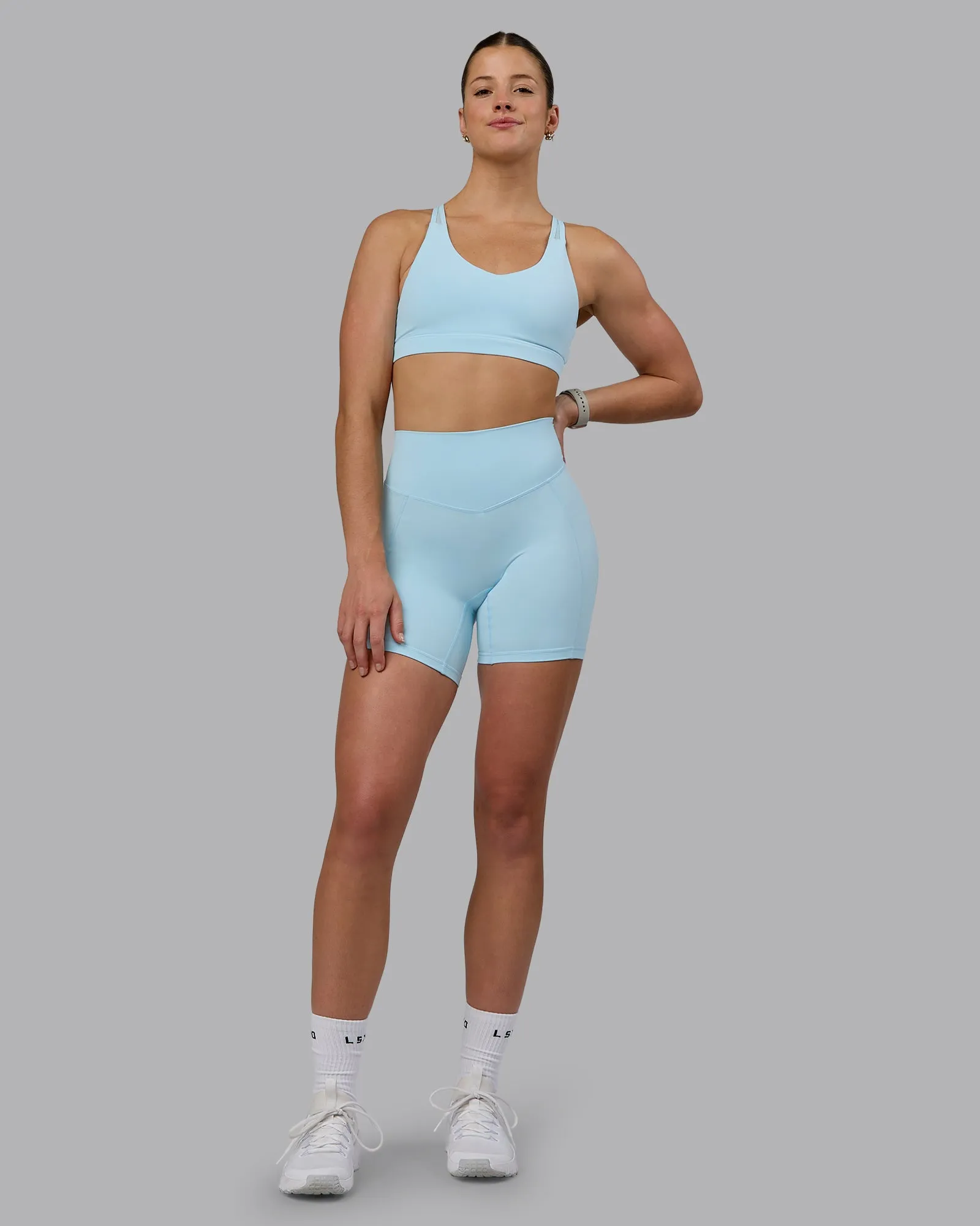 Radiance Sports Bra - Crystal Blue