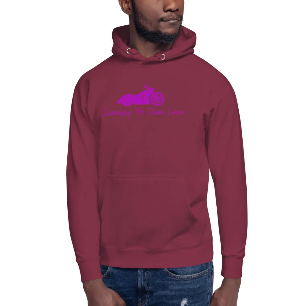 Road King Purple Unisex Hoodie