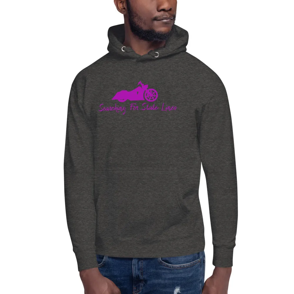 Road King Purple Unisex Hoodie