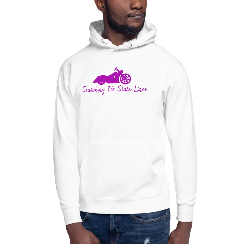 Road King Purple Unisex Hoodie