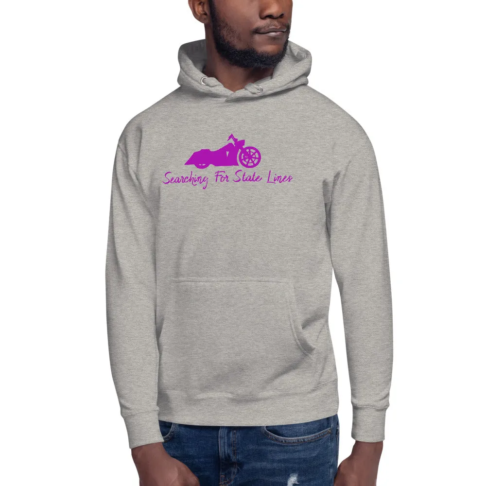 Road King Purple Unisex Hoodie